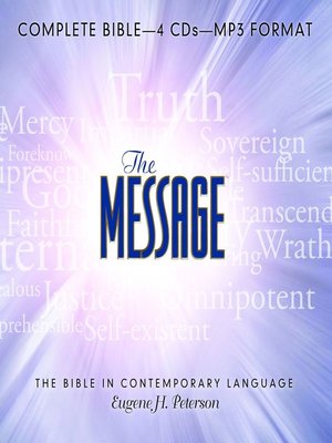 cover image of The Message Bible